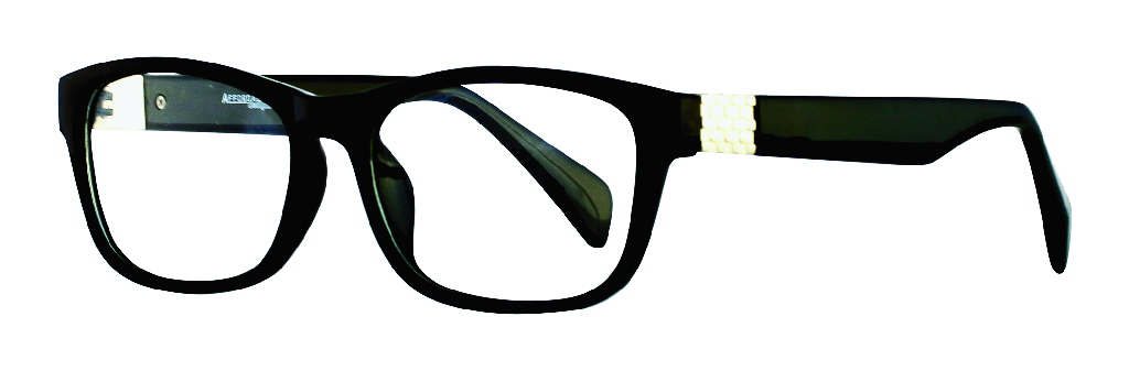 Ricky frame in Black Silver