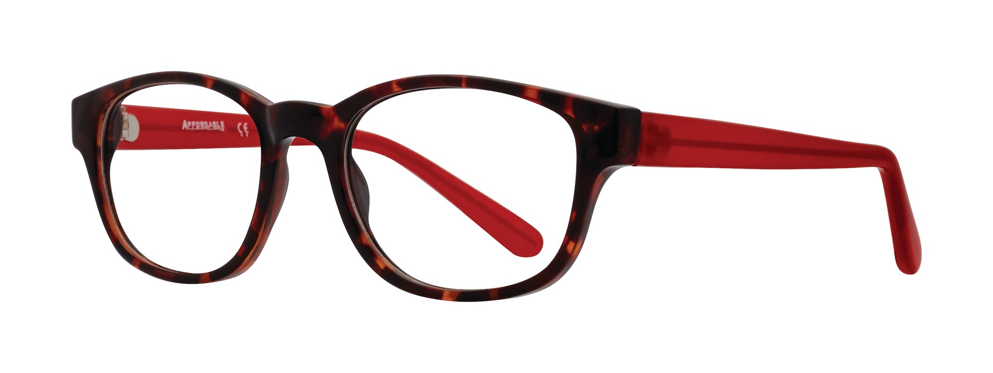 Adeline frame in Tortoise Red