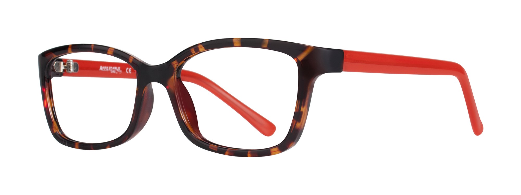 Bambi frame in Tortoise Red