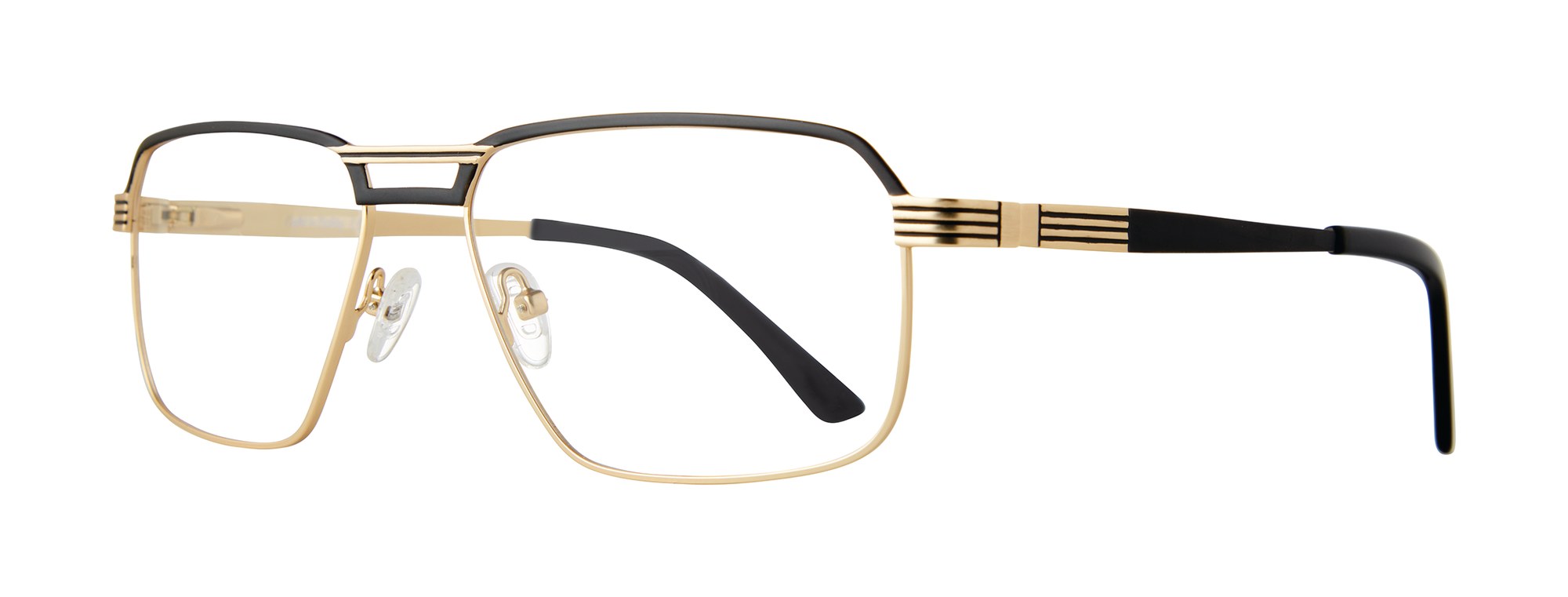 Deacon frame in Black Gold