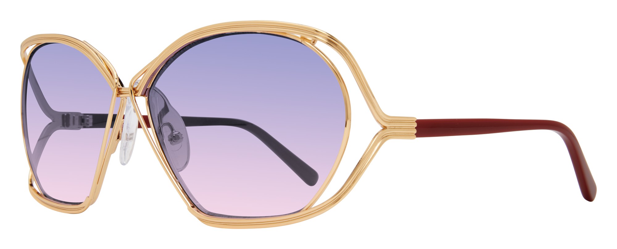 Gerri frame in Burgundy