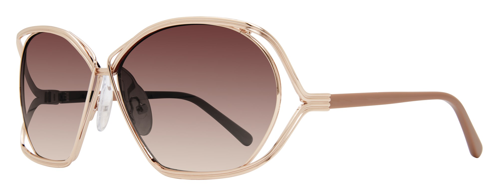 Gerri frame in Taupe