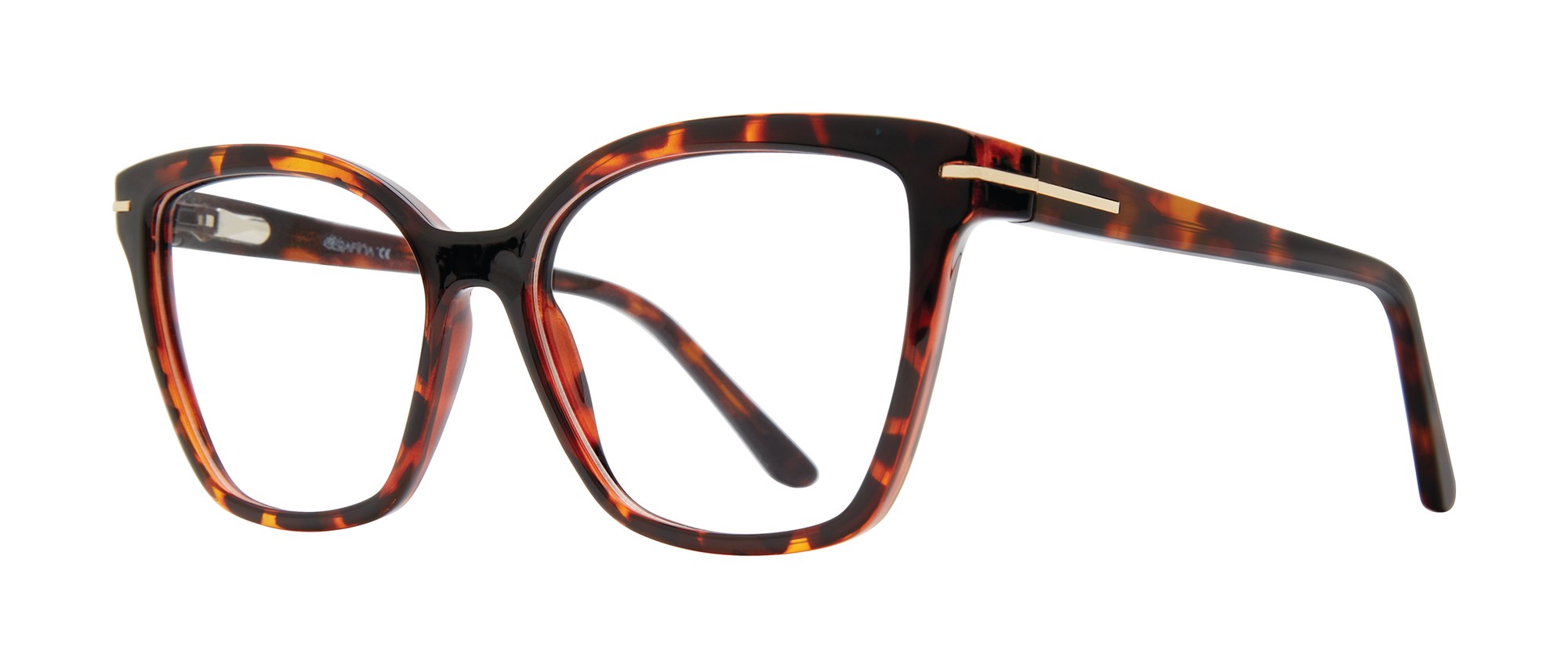 Glamour Clip frame in Tortoise