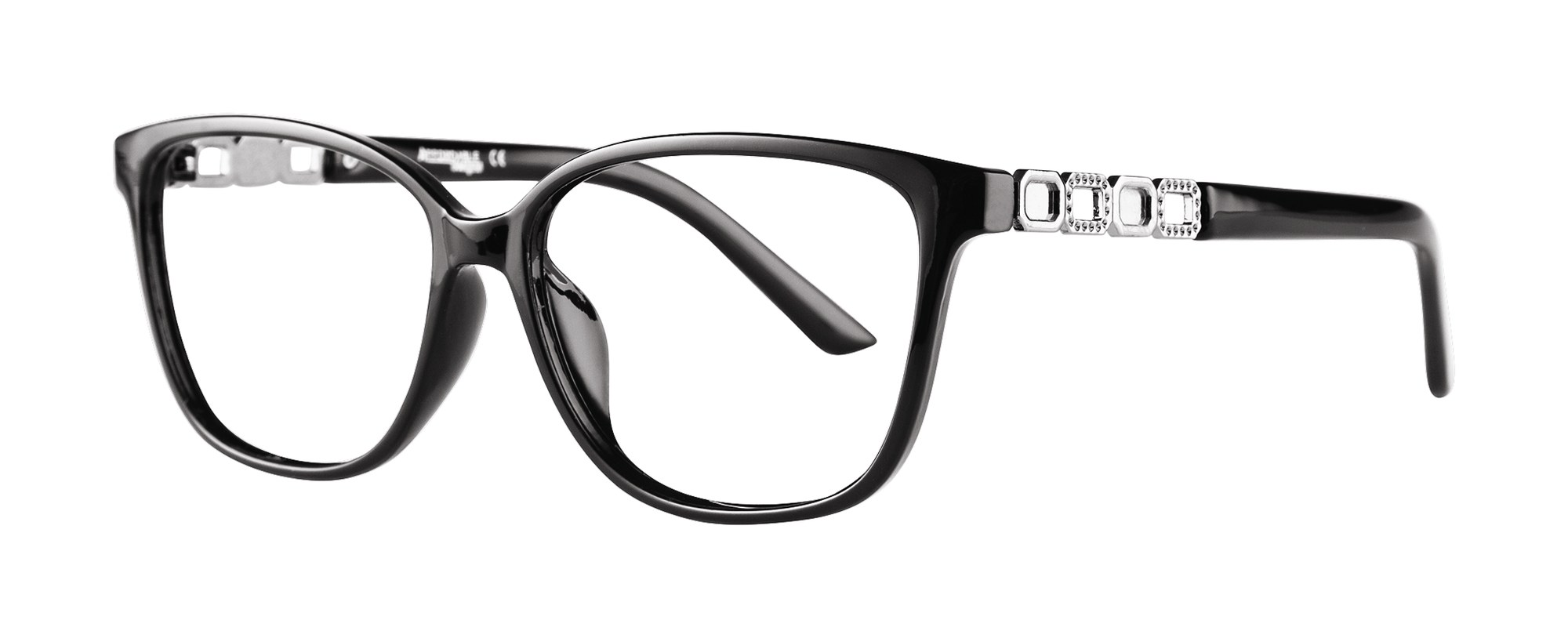 Pam frame in Black Silver