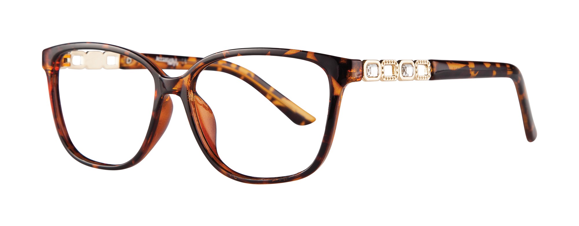 Pam frame in Tortoise Gold
