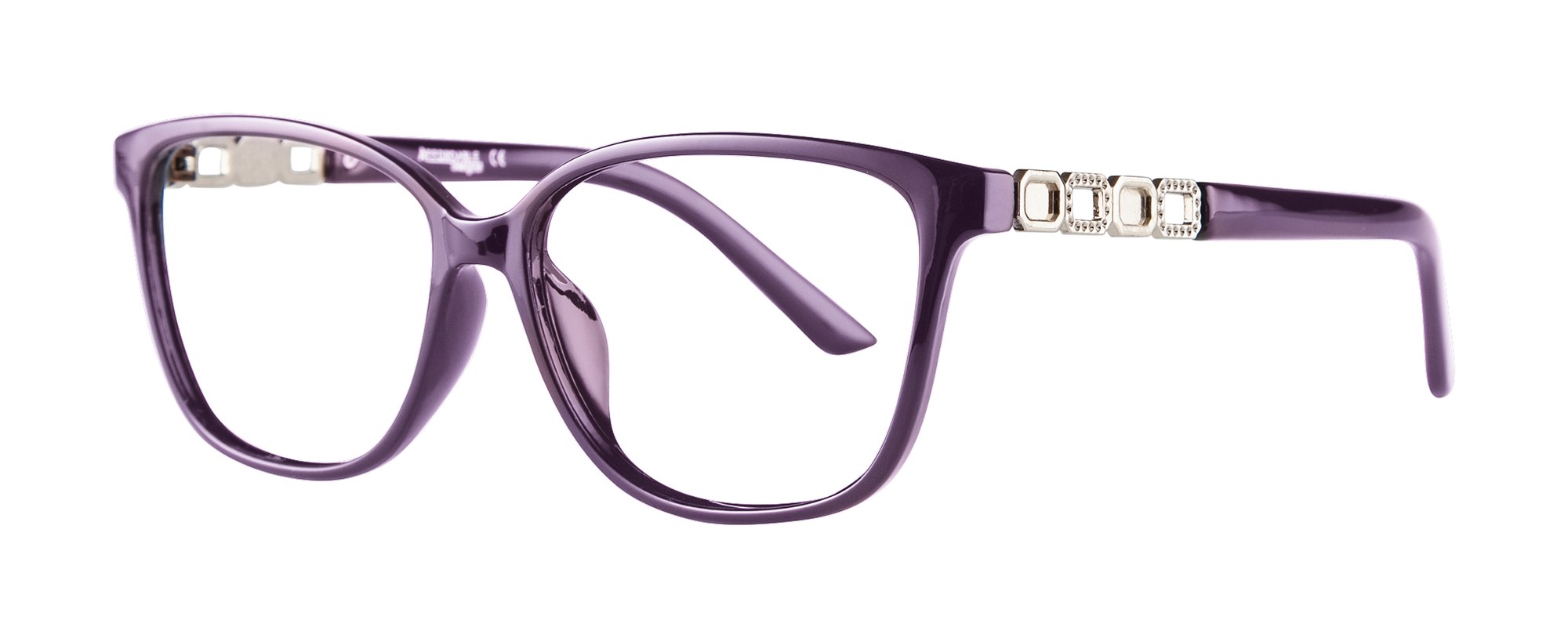 Pam frame in Violet Silver
