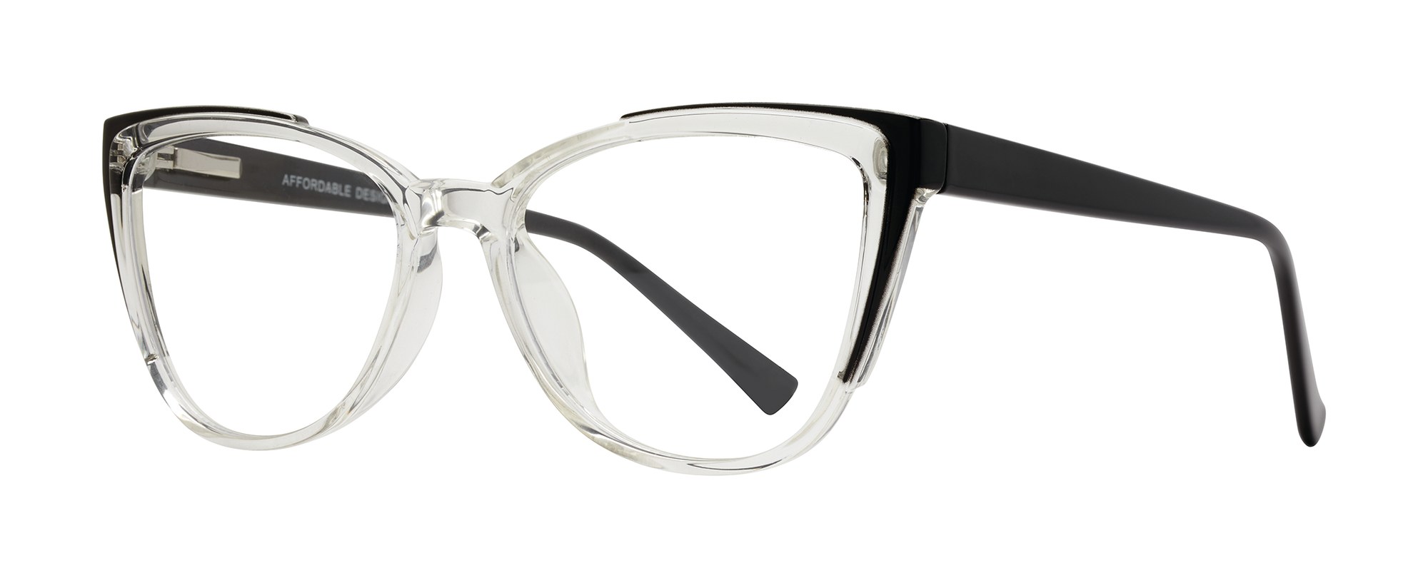 Wallace frame in Crystal Black