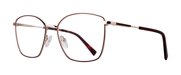 Goldie frame in Burgundy